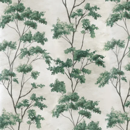 Thibaut DALTON wallpaper in Green on Pearl