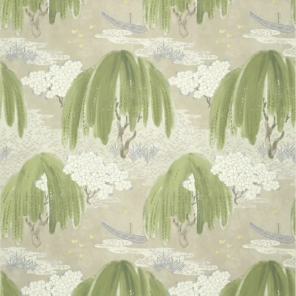 Thibaut WILLOW TREE wallpaper in Beige