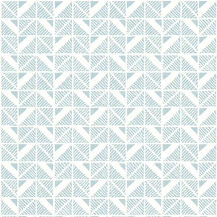 Thibaut BLOOMSBURY SQUARE wallpaper in Soft Blue