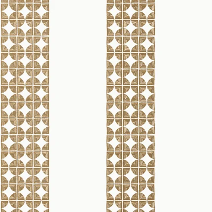 Thibaut FAIRMONT STRIPE wallpaper in Metallic Bronze