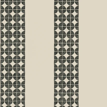 Thibaut FAIRMONT STRIPE wallpaper in Black