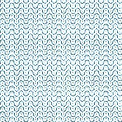 Thibaut WYNFORD wallpaper in Navy on White