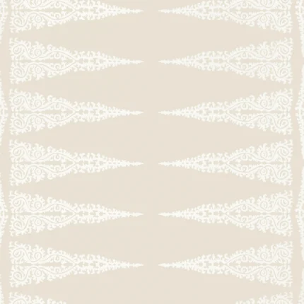Thibaut ELLERY STRIPE wallpaper in White on Beige