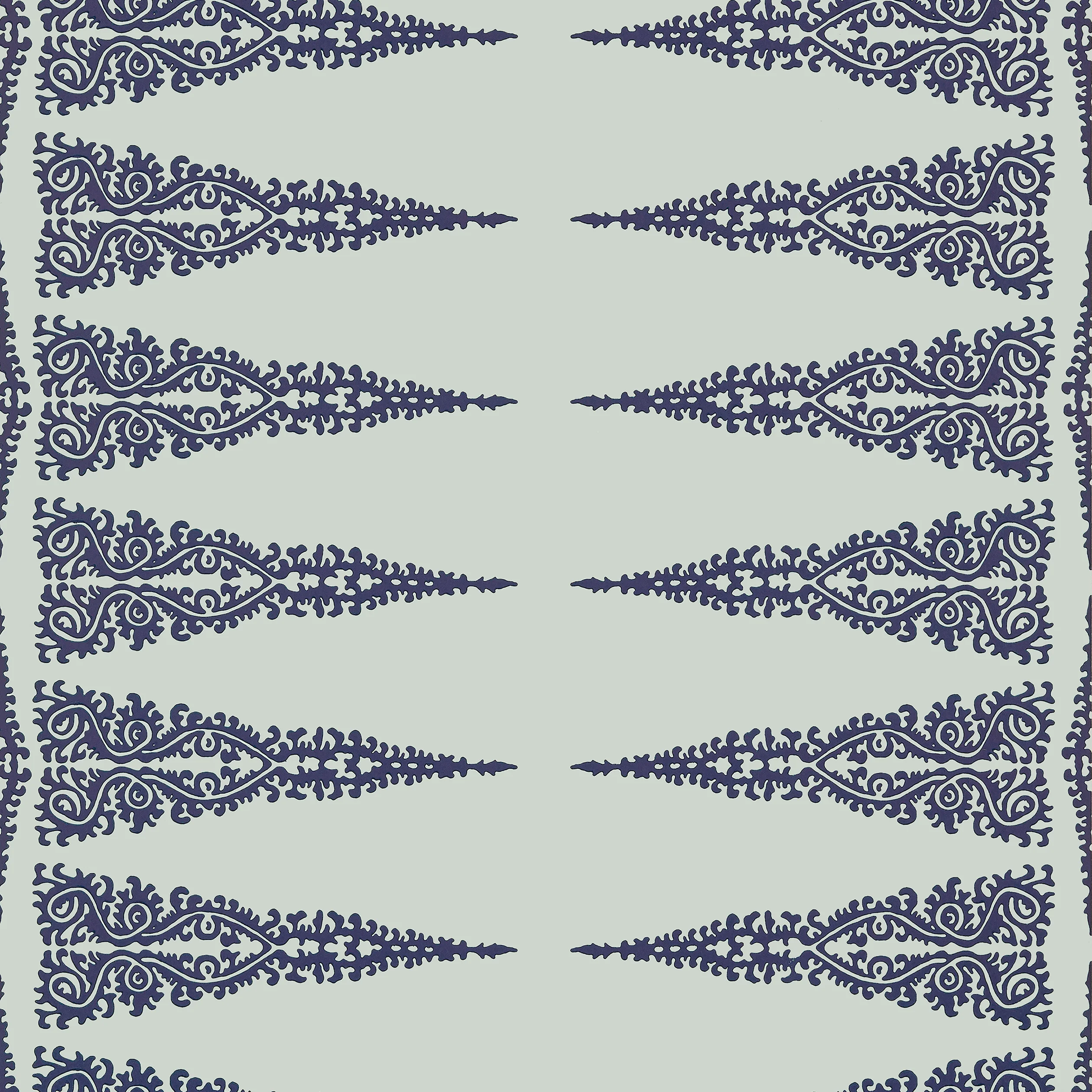 Thibaut ELLERY STRIPE Wallpaper in Navy on Soft Teal (AT24548) Thibaut ELLERY STRIPE wallpaper in Navy on Soft Teal