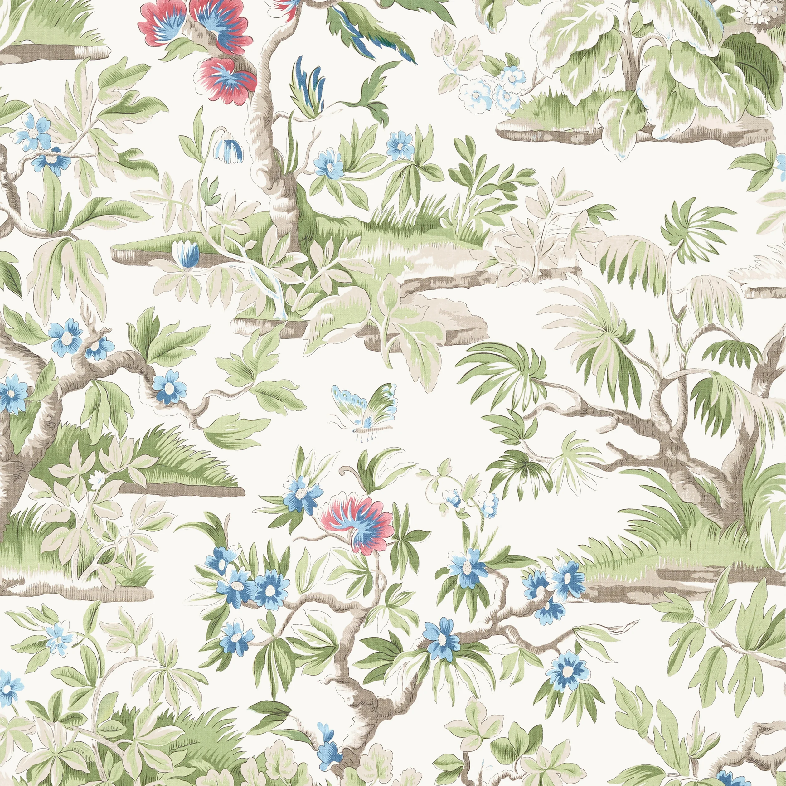 Thibaut ELWOOD Wallpaper in Spring (AT24560) Thibaut ELWOOD Spring Devon Wallpaper AT24560