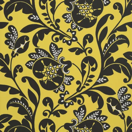 Thibaut LIVORETTE wallpaper in Citron Yellow