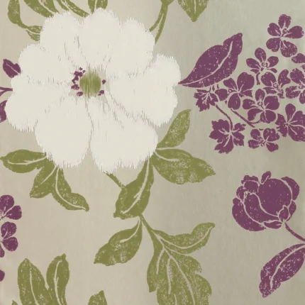 Thibaut RUE DE SEINE wallpaper in Metallic Pewter