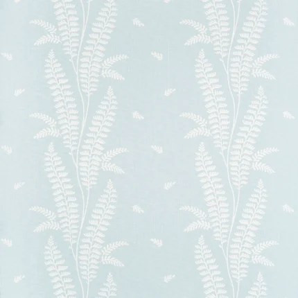 Thibaut ENSBURY FERN Soft Blue Bristol Wallpaper AT57825