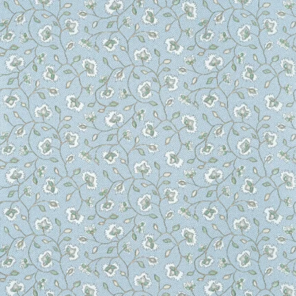Thibaut CHELSEA Soft Blue and Green Bristol Wallpaper AT57839