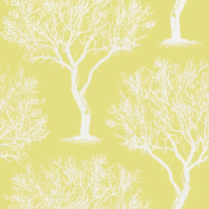 Thibaut WINFELL FOREST wallpaper in Citron