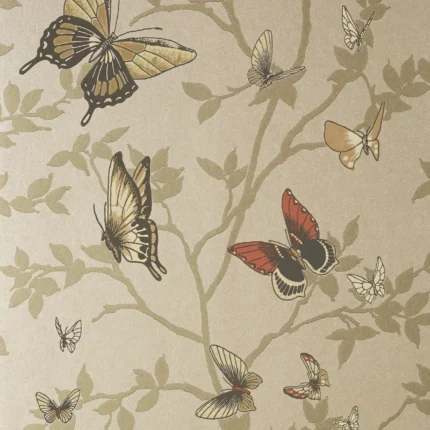 Thibaut SERAPHINA wallpaper in Metallic Champagne