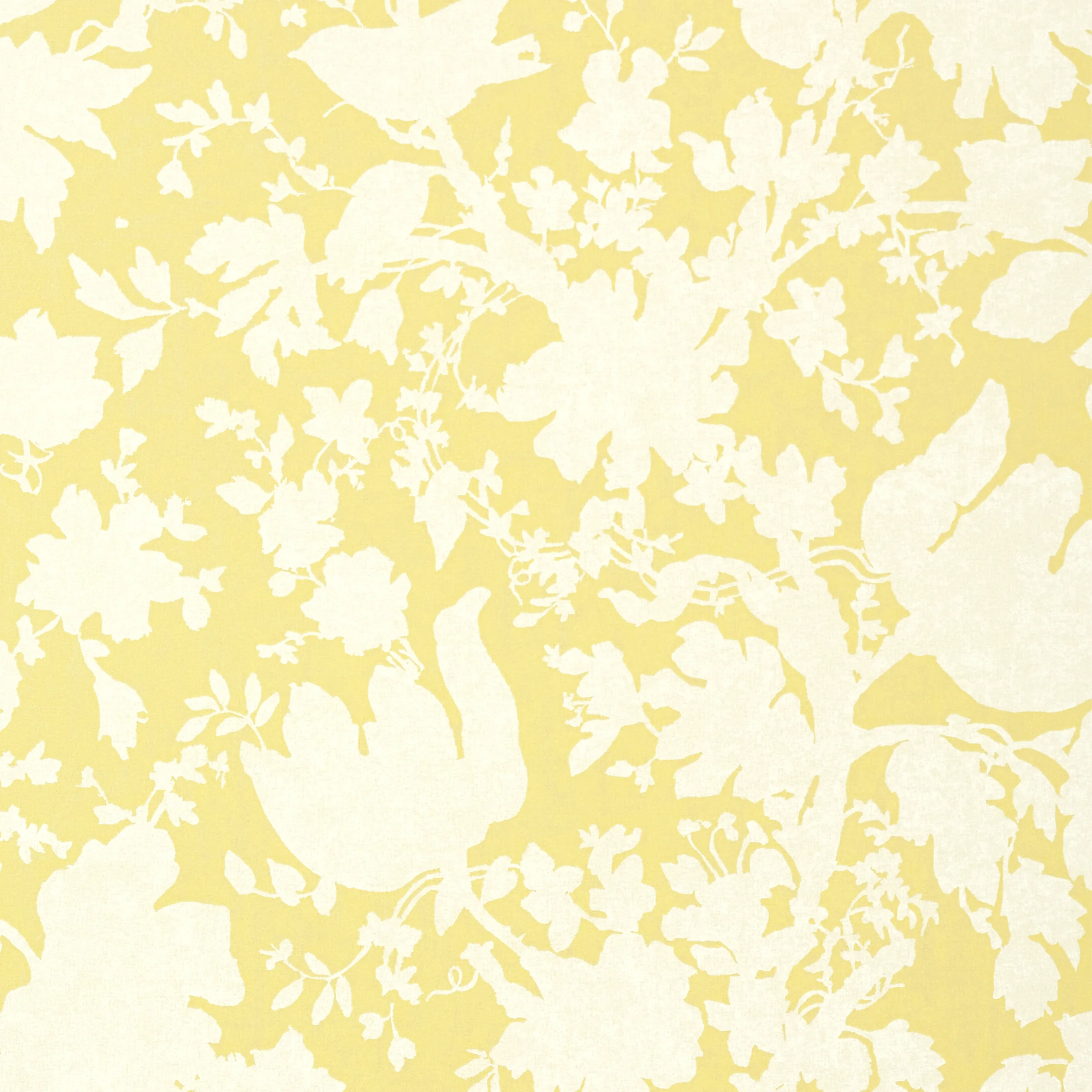 Thibaut GARDEN SILHOUETTE Wallpaper in Citron (AT6041) Thibaut GARDEN SILHOUETTE wallpaper in Citron