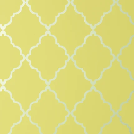 Thibaut KLEIN TRELLIS wallpaper in Citron