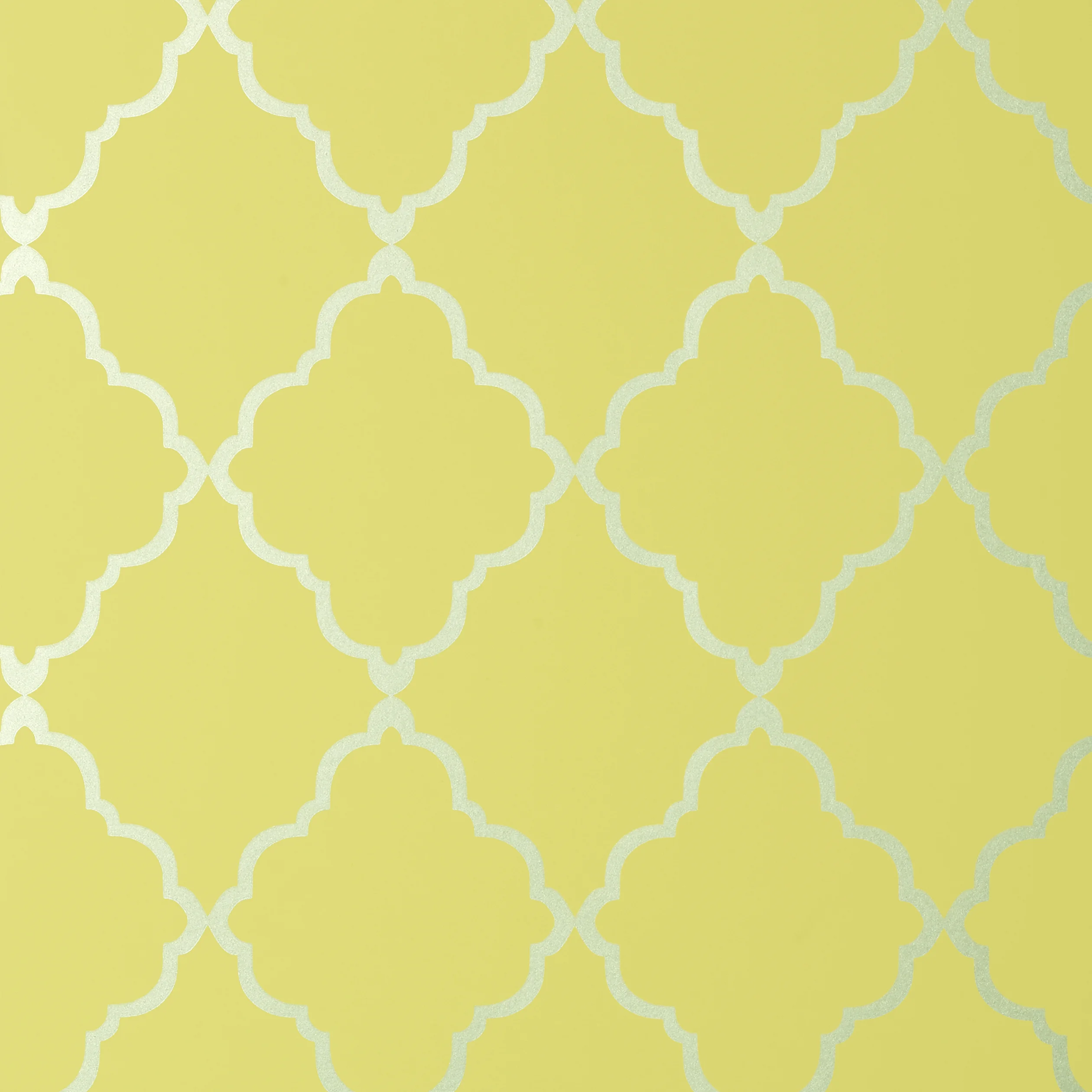 Thibaut KLEIN TRELLIS wallpaper in Citron