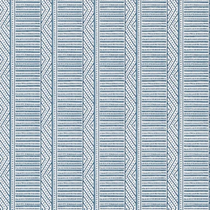 Thibaut MONTECITO STRIPE wallpaper in Navy
