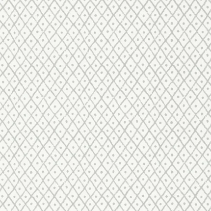 Thibaut MINI TRELLIS wallpaper in Grey