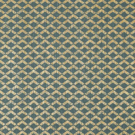 Thibaut CASHIERS wallpaper in Metallic Gold and Teal