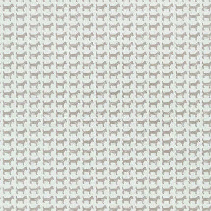 Thibaut BAXTER wallpaper in Aqua and Taupe