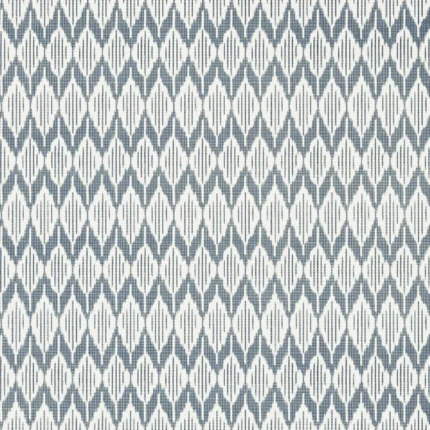 Thibaut BALIN IKAT wallpaper in Navy