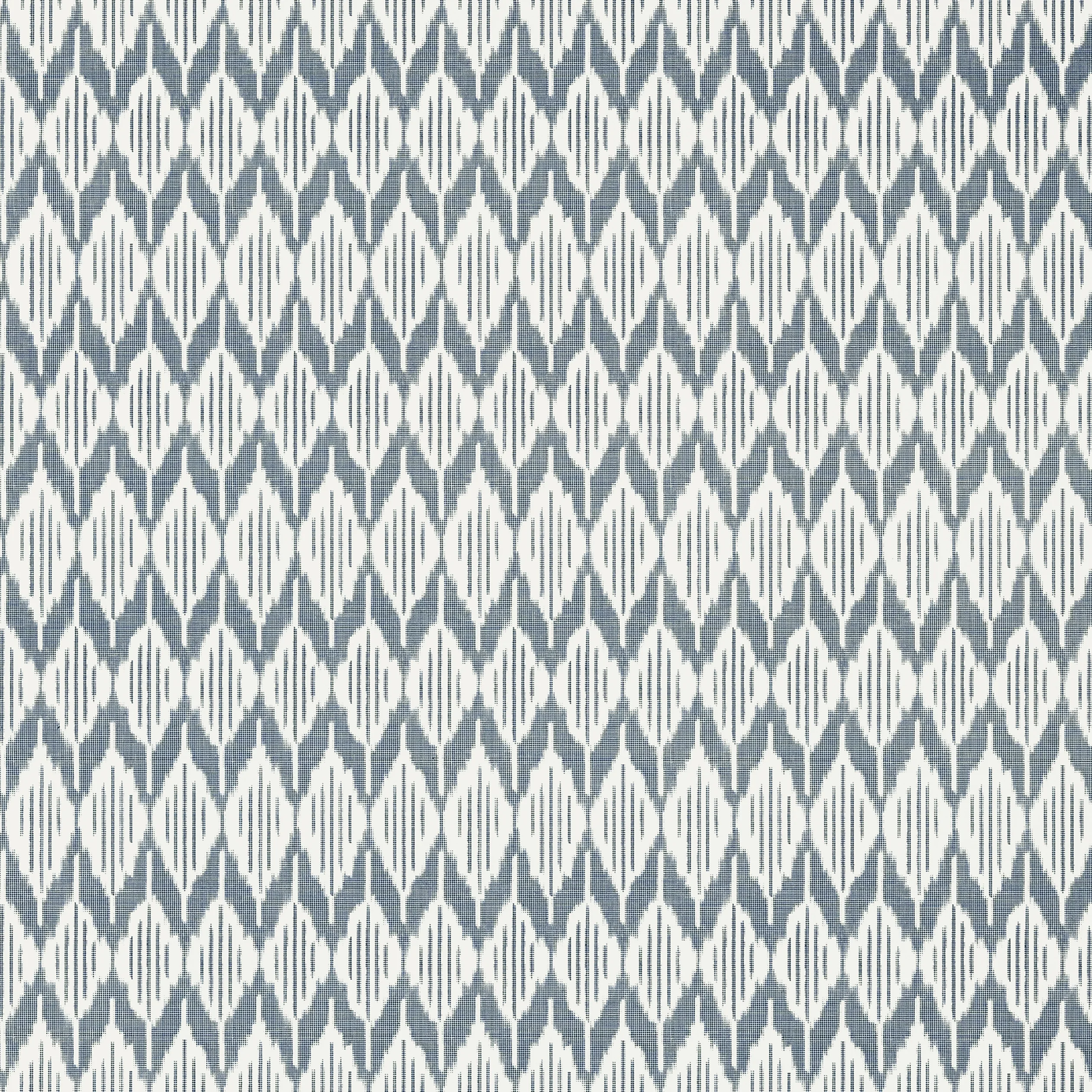 Thibaut BALIN IKAT Wallpaper in Navy (AT79132) Thibaut BALIN IKAT wallpaper in Navy
