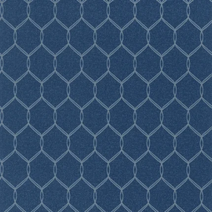 Thibaut LELAND TRELLIS wallpaper in Navy