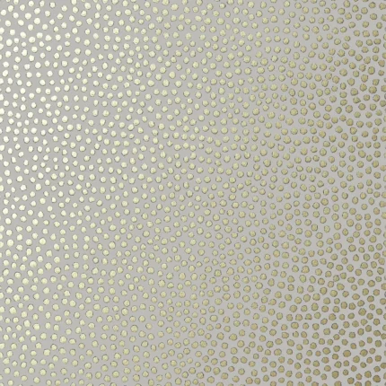 Thibaut DAVIS DOT wallpaper in Metallic Gold on Pewter