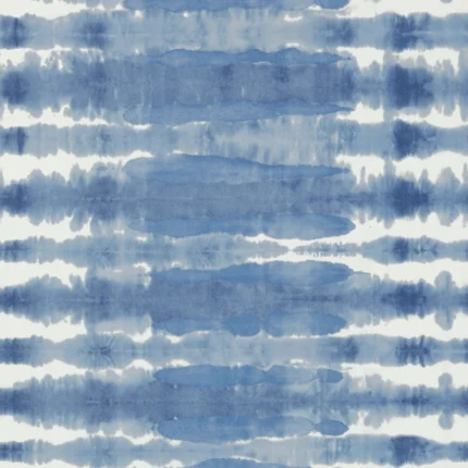 Thibaut MARGATE wallpaper in Blue on White