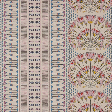 Thibaut CAIRO wallpaper in Pink and Coral