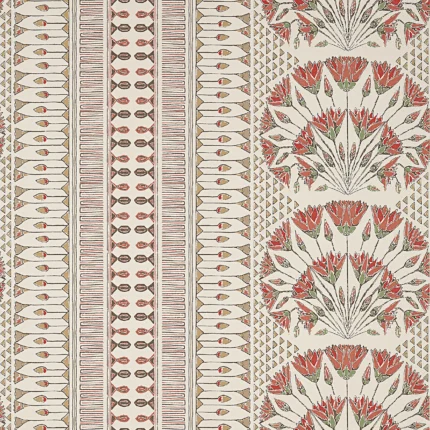 Thibaut CAIRO wallpaper in Coral