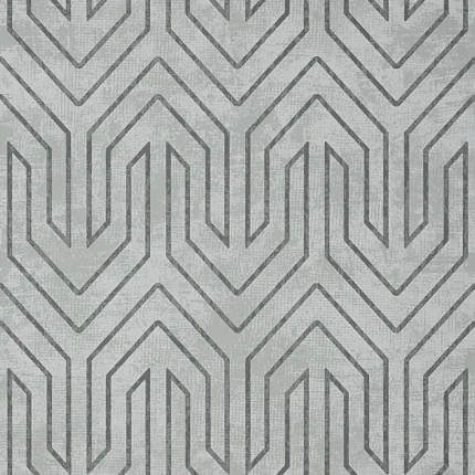 Thibaut COLBURN CHEVRON wallpaper in Charcoal