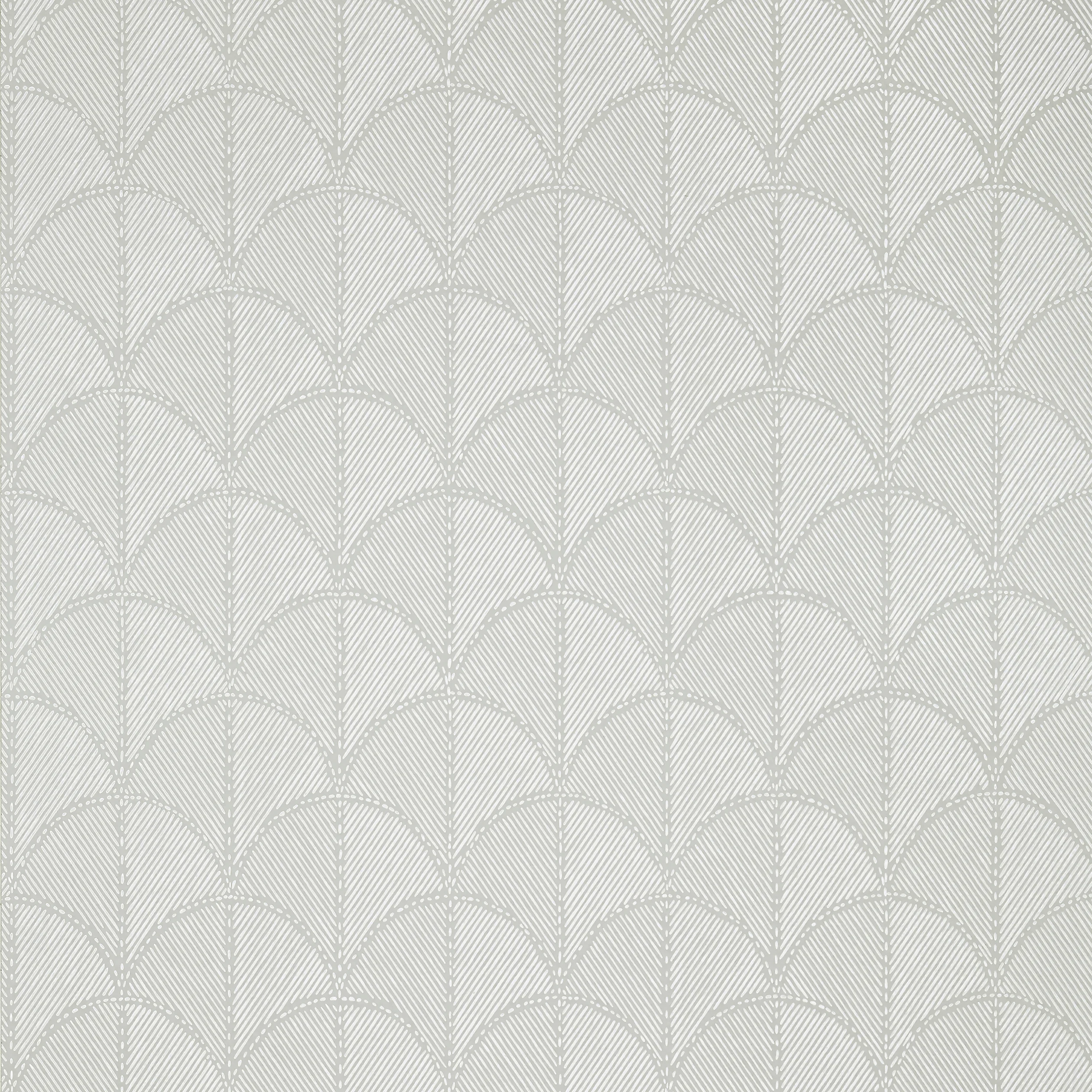 Thibaut SETON SCALLOP Wallpaper in Grey (AT9686) Thibaut SETON SCALLOP wallpaper in Grey