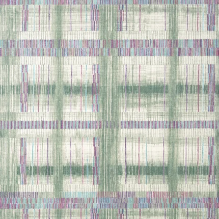 Thibaut TAKAO WEAVE wallpaper in Green