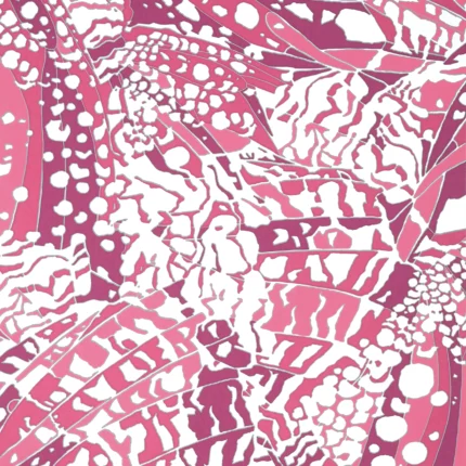 Thibaut PUCCINI wallpaper in Fuchsia