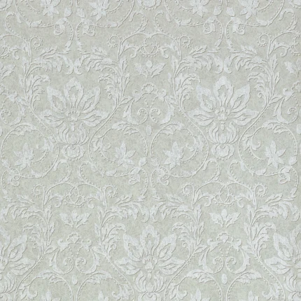 Thibaut KALYNN wallpaper in Metallic Silver on Grey