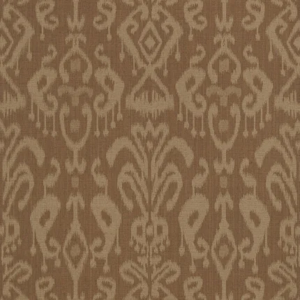 Thibaut BRAVADO IKAT wallpaper in Chestnut