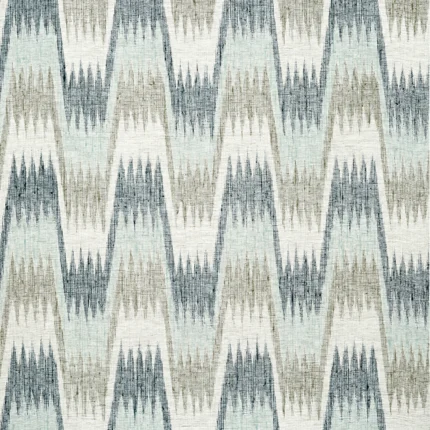 Thibaut STOCKHOLM CHEVRON wallpaper in Slate Blue