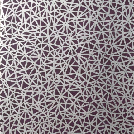 Thibaut AEDAN Plum Modern Resource Wallpaper T10407