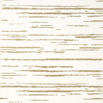 Thibaut ECHO Metallic Gold on White Modern Resource Wallpaper T10454