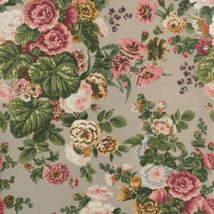 Thibaut HIDCOTE wallpaper in Beige and Coral