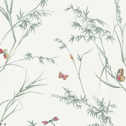 Thibaut VIRGINIA wallpaper in Soft Green