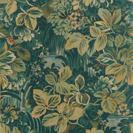 Thibaut NIGHT GARDEN wallpaper in Peacock