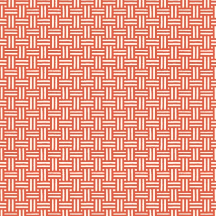 Thibaut PIERMONT wallpaper in Coral