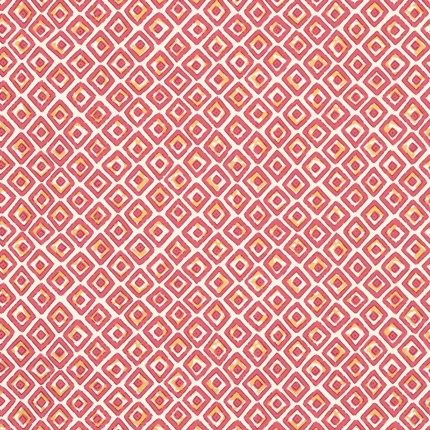 Thibaut INDIAN DIAMOND wallpaper in Pink