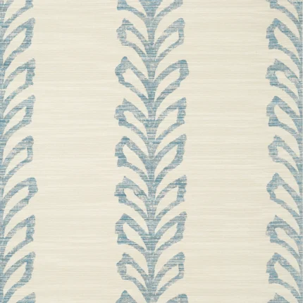 Thibaut EVIA Blue and Off White Texture Resource Wallpaper T10900