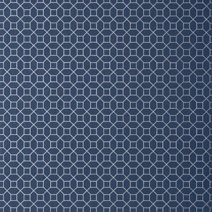 Thibaut FARRIS wallpaper in Silver on Navy