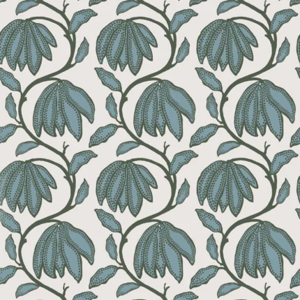 Thibaut DESERT FLOWER wallpaper in Wild Sage
