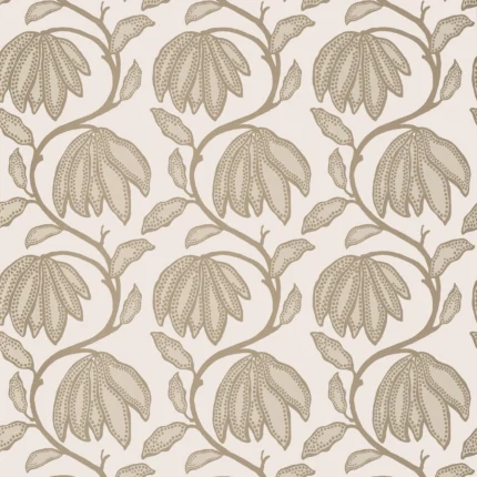 Thibaut DESERT FLOWER wallpaper in Birch