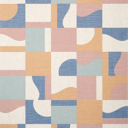 Thibaut COLORED BLOCKS wallpaper in Multi