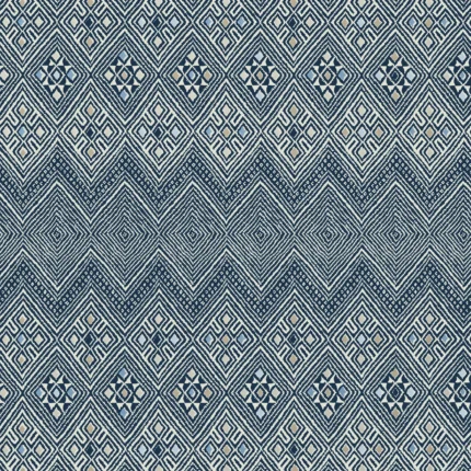 Thibaut HIGH PLAINS Navy and White Mesa Wallpaper T13231
