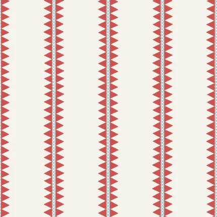 Thibaut RENO STRIPE Coral Mesa Wallpaper T13245